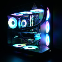 Allround Gaming PC H6 Flow Black I RTX 5 gallery