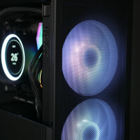Mini Gaming PC NZXT H2 Black I RX 9060 XT 16GB I Ryzen 5 7500F I 16GB D5
