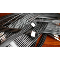 High Quality PSU Cables/ Short Extension Adapter Seasonic Focus & Prime GX/PX/TX 24Pin ATX Schwarz 65cm