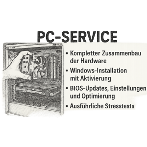 Kompletter Zusammenbauservice mit Stresstest &...