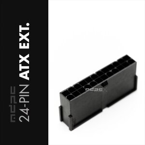 24 Pin ATX Housing Black