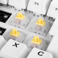 Switch Set Linear - Gateron CAP Milky Yellow 35stk.