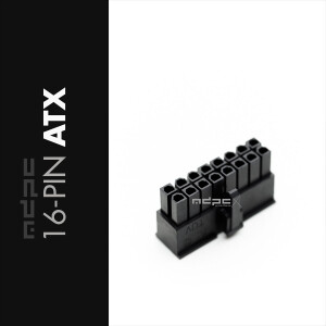 16 Pin ATX Connector Female Black