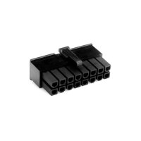 16 Pin ATX Connector Black