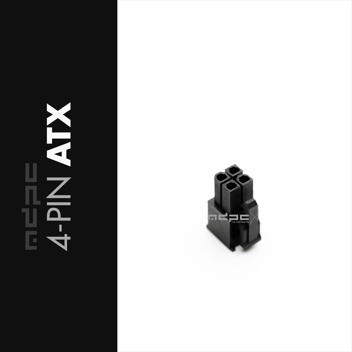 1 X 4 4 Pin Eps Cable 4 Pin EPS Connector Female Black - PCHM, 0,59
